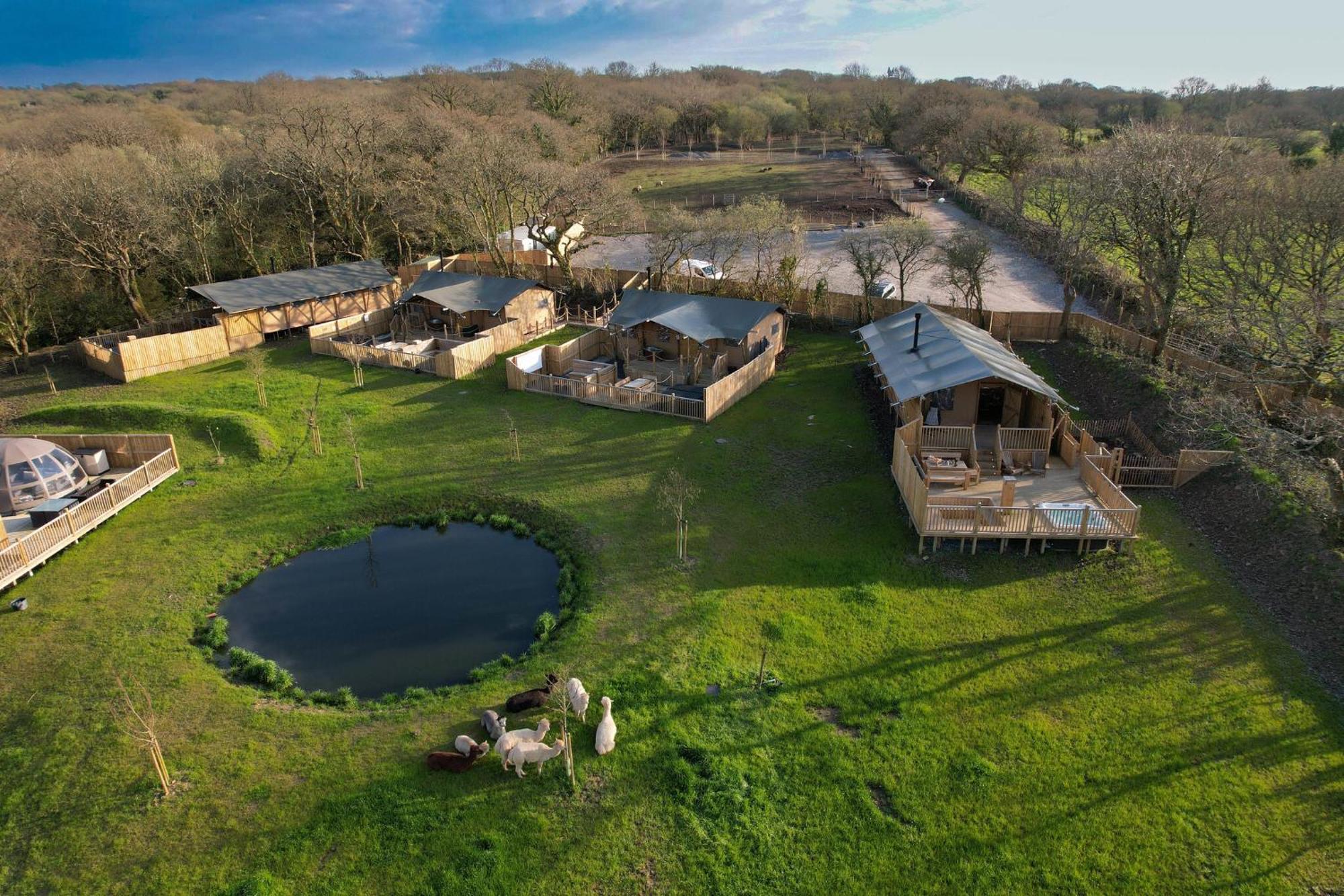 Jungle Book Safari Tent Тенбі Екстер'єр фото